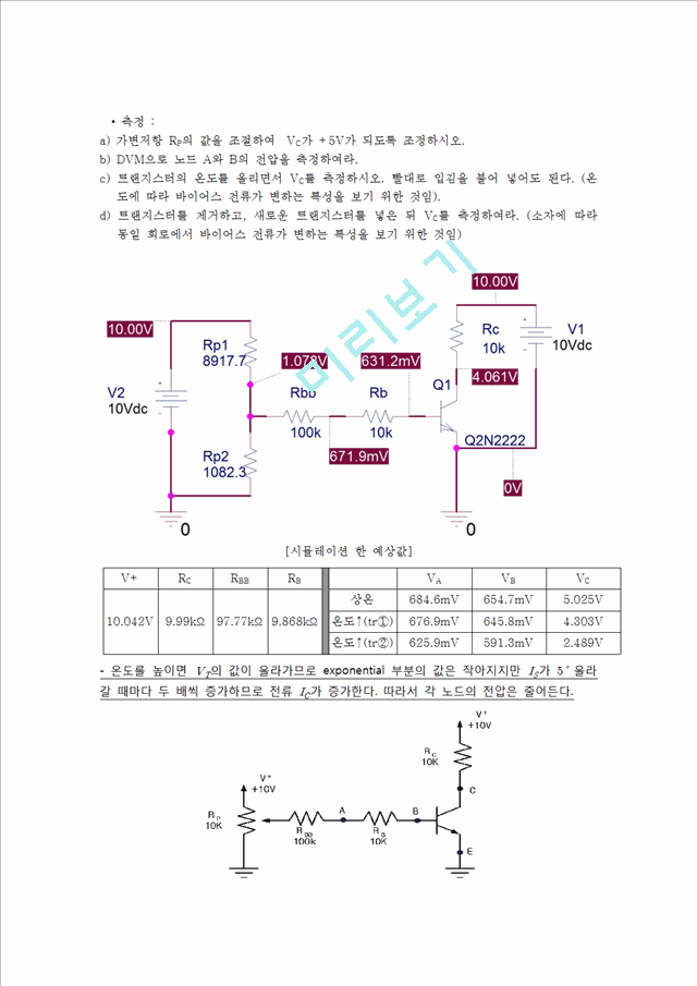 [공학] 전자회로 - [bjt]바이폴라 트랜지스터의 원리   (6 )